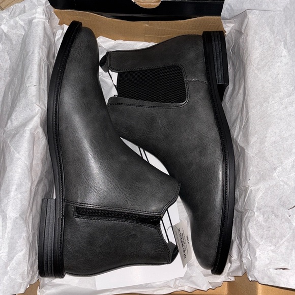 J. Ferrar Mens Blake Flat Heel Chelsea Boots - Picture 4 of 4